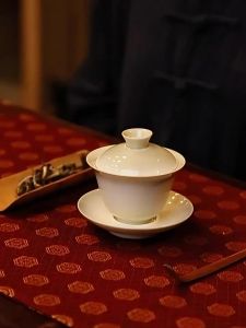 SANQINTANG | Tea Cup Ceramic for Brewing and Serving
