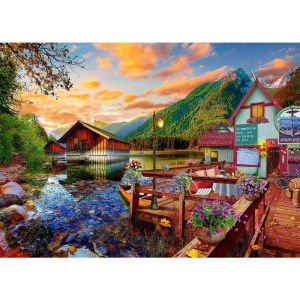 Beautiful Scenery 500/1000/1200/2000PCS Jigsaw Paper Puzzles for Gameroom Bedroom Party Birthday Gift Challenging Game