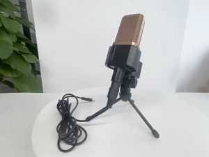 Mikrofon kondensor M998 mikrofon lagu nasional k artefak kartu suara komputer kartu suara ponsel bernyanyi peralatan langsung mikrofon kabel
