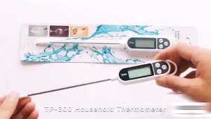 Digital Kitchen Cooking Thermometer Food Thermometer Gauge for BBQ Baking Kitchen Thermometer Probe