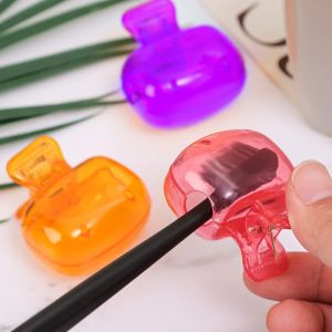 Travel Toothbrush Head Covers Toothbrush Protector Cap Brush Pod Case Protective Portable Plastic Clip For Household Travel