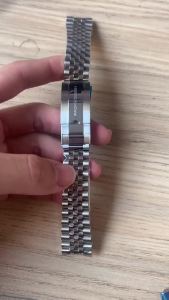 Pagani Design | Dây Đeo Đồng Hồ Bằng Thép Không Gỉ Pagani Chiều Rộng 20mm Tương Thích Với PD1661 PD1651 PD1644 Dây Đeo Bàn Có Khóa An Toàn Gấp Gọn Dành Cho Nam Chiều Dài 220mm