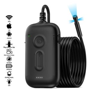 Camera Nội Soi WIFI Công Nghiệp 2.0MP Chống Nước Có Đèn LED Tùy Chọn Ba Ống Kính Cho Máy Nội Soi Kiểm Tra Hệ Thống Ống Nước Ô Tô