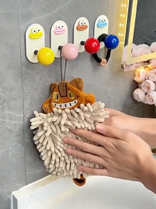 Gantungan Pakaian Motif Bulat Karakter Lucu / Kait Gantungan Tas Pakaian Aksesories Hook PH C1426