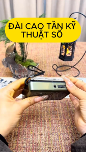 【Vận chuyển nhanh】Đài Nghe Nhạc FM Cho Ông Bà – Thiết Kế Lớn Nút Bấm Rõ Loa To Tần Sóng Mạnh Bắt Được Đa Kênh