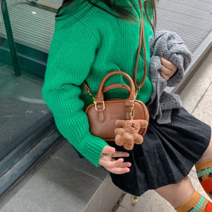 Princess Style Childrens Handbag Fashionable Girls Shoulder Crossbody Bag Winter New Arrival Kids Bag Toy for Girls Aged 5-10