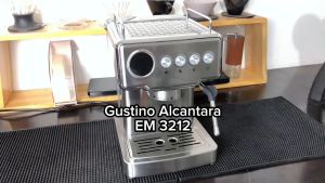 Paket Mesin Espresso GUSTINO ALCANTARA & EM3212 Coffee Maker Set