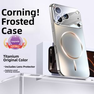 PASIMI | Ultra Thin Matte Full Lens Protection Case with Magnetic and Heat Dissipation for iPhone 17