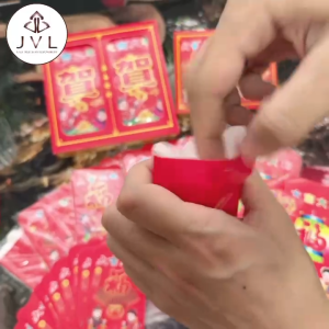 Chinese Ampao Red Envelope AngPao New Year gift Chinese New Year red envelopeLucky Bag (10pcs per pack)