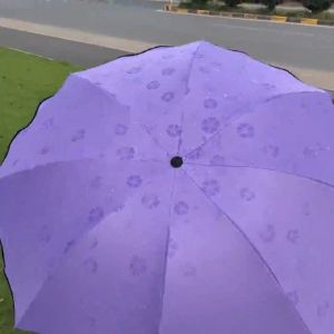 Payung Lipat 3D Payung Ajaib Muncul Motif Bila Hujan / Payung Hujan Payung Panas Payung Serbaguna Terlaris