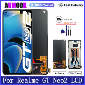 New AMOLED Display For Realme GT Neo2 LCD Display Touch Screen Digiziter Assembly For Realme GT Neo2 Display Replacement