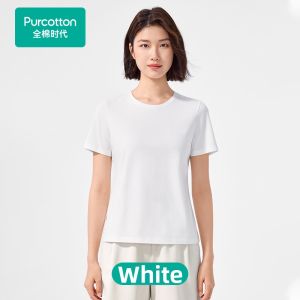 Purcotton | Antibacterial Basic T-shirt For Summer