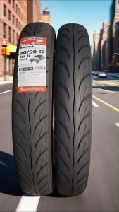 TIRES ARISUN DIAMOND H-999-A BUNGA TAYAR TUBELESS COMBO SET 70/90-17 80/90-17