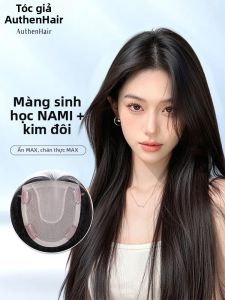 REAL ME | Màng Sinh Học Giao Thật Tóc Toupee Nhẹ Và Không Kẽm Để Che Tóc Bạc