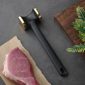 SHENJIU | Dụng Cụ Nhà Bếp Đa Năng Bằng Hợp Kim Kẽm Hai Mặt Dùng Để Làm Mềm Thịt Các Loại Hạt Dưa Chuột Dưa Muối Dụng Cụ Làm Mềm Thịt Bằng Kim Loại Bền Chắc Với Tay Cầm Bằng Nhựa