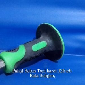 Pahat Beton Topi Karet 12\" Rata SOLIGEN