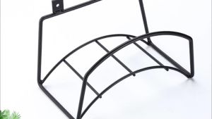 [Spot +24hours delivery]Garden Hose Rack Organizer Metal Hose Rack Hanger Holder Storage Rack Organizer Water Wall Mounted