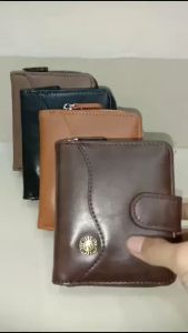 DEABOLAR K3203-2 DOMPET UANG ZIPPER PRIA WANITA DENGAN RESLETING TEMPAT KARTU KULIT PU HIGH GRADE WALLET
