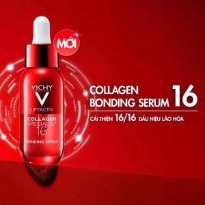 Tinh chất Vichy Collagen 16 30ml Cải Thiện 16 Dấu Hiệu Lão Hóa Trẻ Hóa Săn Chắc Da Vichy Liftactiv Collagen Specialist 16 Bonding Serum