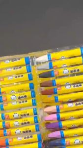 12/24/36 Colors Oil Pastel for Artist Student Graffiti Painting Drawing Pen School Stationery Art Supplies Soft Crayon Set