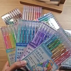 Hộp 9 Bút Bi Mực Gel Vẽ Trang Trí Nhiều Màu Morandi - Màu Vẽ Tranh Ghi Chép Đánh Dấu Tiêu Đề Nổi Bật Nhiều Phân Loại