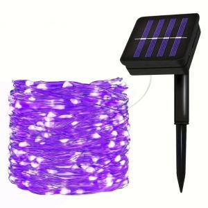 Solar LED Light Outdoor Garden Fairy Light String LED Twinkle Lamp Wedding Christmas Garland Yard Street Tree Fence Decoration