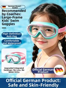 TAODUN | Anti-fog Waterproof Swim Goggles Large Frame