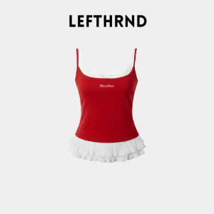 Korean Sweet Spicy Two-Piece Set Womens Summer Commute Short Top Outerwear Vest Butterfly Knot Casual Fashion plus Size