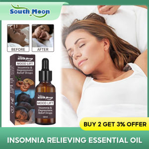 南之月 | Insomnia Treatment Drops Deep Asleep Headache Neurasthenia Relief Promote Sleep Quality Decompression Sleep Aid Essential Oil