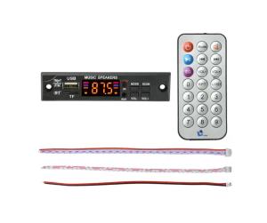 DC 12V Bluetooth 5.0 Wireless MP3 Player WMA Decoder Board USB TF FM Radio 3.5mm AUX Module Car Kit Wireless MP3 Music Player