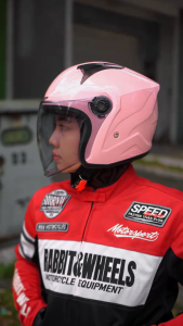 Helm Half Face Solid Series Terbaru Bipplast Voltix Trendi Kekinian SNI Helm Wanita Pria Dewasa