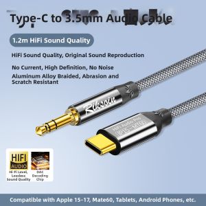 RIKSOIN | Type-C to 3.5mm Audio Adapter