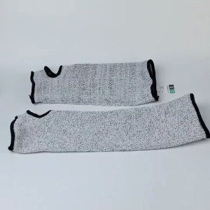 ปอกแขนกันบาด ระดับ 5 วัสดุ HPPE  เสริมสายล็อคต้นแขนเพื่อความปลอดภัย  สินค้าพร้อมส่ง ราคา ต่อ ชิ้น