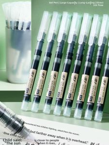deli | Student Exam Quick-drying Smooth Writing Pen 0.5mm