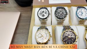 Đồng hồ nam Sunrise dây thép 1246SA - Đồng hồ đeo tay nam- Full box - Chính hãng - Mặt kính Sapphire chống xước chống nước Bảo hành 3 năm