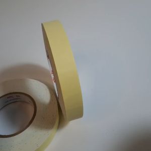 1 Cuộn băng keo 2 mặt xốp trắng rộng 2cm dài 6 mét lõi giấy 3mm giá tại xưởng