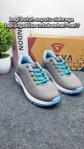 Sepatu Sneaker Pria Neo Sport | Sepatu Olahraga Jogging Senam Ringan Nyaman Size 36-40 Bisa COD