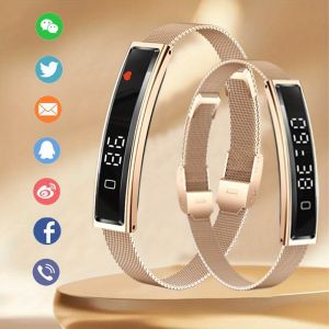 Vòng Đeo Tay Thông Minh Dành Cho Nam Nữ Thể Thao Ngoài Trời Đồng Hồ Thể Dục Nhắc Nhở Cuộc Gọi Thông Báo Tin Nhắn Theo Dõi Nhịp Tim Màn Hình AMOLED