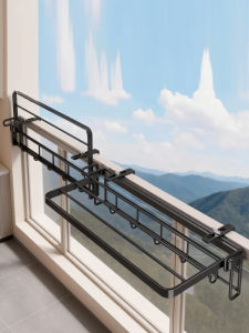 Balcony Security Window Guard Foldable Drying Rack