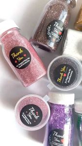 Serbuk Glitter varian powder bubuk warna Varian Powder Bubuk Gliter Warna Warni Eceran Sablon Pernak Pernik Padat DIY Kerajinan Kesenian Art Prakarya Seni Perlengkapan Peralatan Craft Crafting nail art 10gram