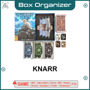 Knarr Board Game Box Organizer Insert