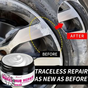 Multifunctional hub repair kit car tire scratch and paint restoration cream enhanced gloss and brightness