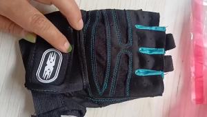 Workout Gloves for Men Women Half Finger Glove with Wrist Wrap for Sport Weight Lifting Training Bicycle Motorcyclist Gym Glove