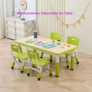 Child Adjustable Learning Graffiti Craft Drawing Game Table