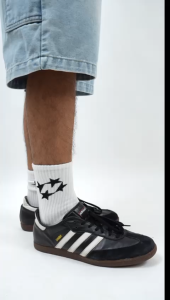 NRDN Clothing Kaos Kaki Pria Wanita Oldschool ROCKIE SOCKS