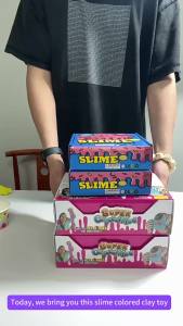 Ice Cream Toy Butter Slime Set Super Soft and Non-Sticky Stress Relief Toy Party Favor 70ml