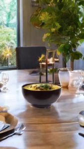 Tô tròn vân gỗ nhựa VIỆT NHẬT  - Nhám dày - Đựng cơm canh hàng quán buffet - 6857/8