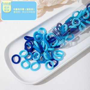High Elasticity Towel Ring Hair Ties for Children Baby Girls No Damage Hair Bands Fashionable Korean Style Hair Accessories