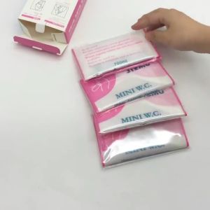 ถุงกลิ่นไม่ สำหรับผู้ชาย/ผู้หญิง 700 ml กล่องละ 4 ชิ้น พกพา เปลี่ยนเป็นเจล