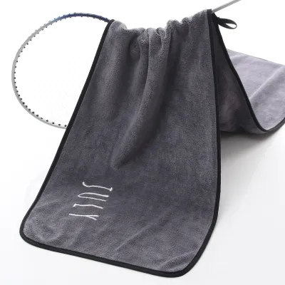 Professional Sport Towel Sweat Absorbent Gym Mat Bench Towel Quick Dry Long Running Sweat Absorption Sports Towel Logo